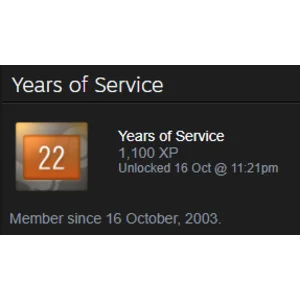 ✅Аккаунт стим 2003 года. 6 dig Выслуга 22 года +медали✅