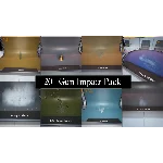 20 + пистолет ударные частицы UE4