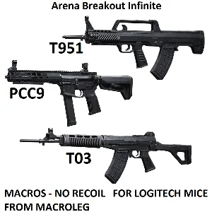 Arena Breakout Infinite. Скрипты для logitech. Пак 7