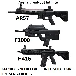 Arena Breakout Infinite. Скрипты для logitech. Пак 4