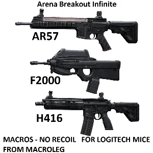 Arena Breakout Infinite. Скрипты для logitech. Пак 4