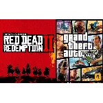 🎁 STEAM Red Dead Redemption 2 + GTA 5 V (STEAM)