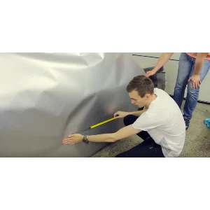 Как кроить пленку на сторону