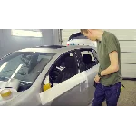 Оклейка передней двери со всеми нюансами