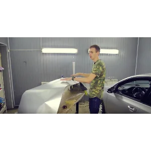 Оклейка переднего бампера со всеми нюансами