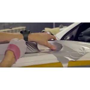 Оклейка заднего бампера со вставками нюансы