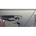 Оклейка задней двери со всеми нюанасами