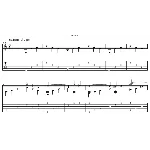 "Любовь и разлука". Ноты для гитары