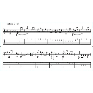 Рио-Рита. Ноты для гитары