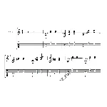 На сопках Манчжурии. Вальс. Ноты для гитары.