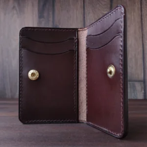 Вертикальный картхолдер. Выкройка.