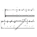 Шар голубой. Ноты для гитары