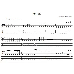 На заре - фингерстайл гитара + табы