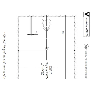 Кошелек для водителя. Выкройка.