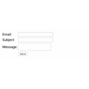 Скрипт почтовой формы для проверки функции mail()