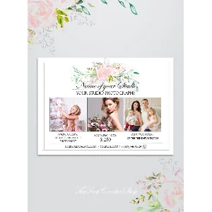 Шаблон Сертификата Фотостудии