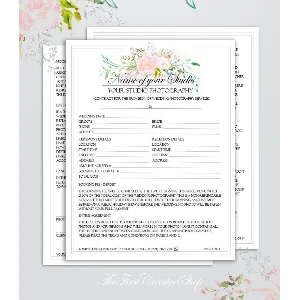 Шаблон контракта. На Свадебную Фотосесию