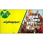 Grand Theft Auto V (GTA 5) + Cyberpunk 2077 XBOX ONE