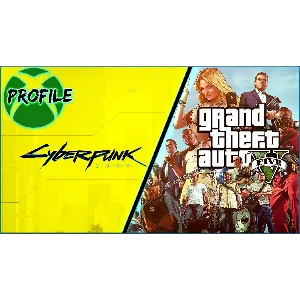 Grand Theft Auto V (GTA 5) + Cyberpunk 2077 XBOX ONE