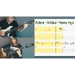 Adele - Million Years Ago guitar tabs