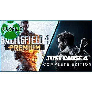 Just Cause 4 Complete+Battlefield Hardline Pre XBOX ONE