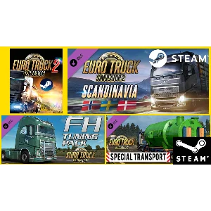 🔥Euro Truck Simulator 2 (Scandinavia+Special Transpor)