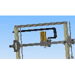 3Д модель Гибкий  канал для 3Д принтера СNC станка