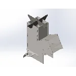 Сборная ракета печь.