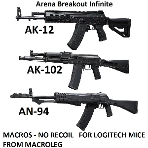 Arena Breakout Infinite. Скрипты для logitech. Пак 2