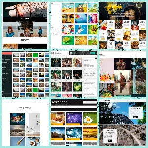 Сборка wordpress  шаблонов для фотографов