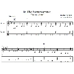 In The Summertime (Mungo Jerry) - для гитары