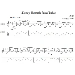 Every Breath You Take (Sting) для гитары