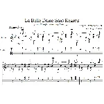La Belle Dame Sans Regrets (Sting) для гитары