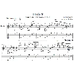 Этюд #9 (Милан Дворжак)_для гитары