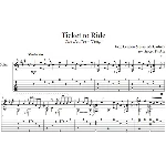 Ticket to Ride (The Beatles) для гитары