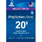 ⭐ PlayStation Network Card PSN 25 USD US (USA ONLY) ⭐