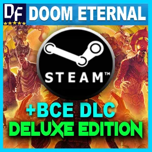 ・DOOM ETERNAL・DELUXE・ВСЕ DLC・STEAM・PC