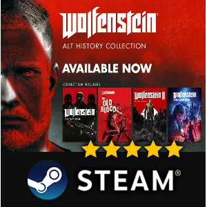 WOLFENSTEIN・ВСЕ ЧАСТИ・ПОЛНАЯ КОЛЛЕКЦИЯ・STEAM АККАУНТ・