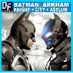 BATMAN: ARKHAM KNIGHT PREMIUM + CITY + ASYLUM・STEAM・