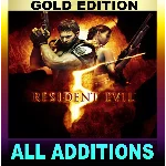 RESIDENT EVIL 5 (2009)・GOLD EDITION・STEAM АККАУНТ・