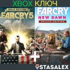 FAR CRY 5 GOLD + FAR CRY NEW DAWN DELUXE XBOX🔑КЛЮЧ