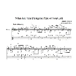 What Are You Doing the Rest of Your Life? - для гитары