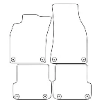 Audi A6 (C6) (08-11) Электронные лекала автоковриков