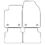 Opel Vectra (C) (02-08) Электронные лекала автоковриков