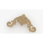 3д модель. накладка резная4