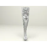 3Д модель Ножка кабриоль