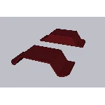 Модель подкрылок ГАЗ-66 (WPL b24)