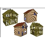 Проект каркасного дома 6750х5000мм для дачи и ПМЖ