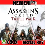 ASSASSIN´S CREED TRIPLE PACK XBOX ONE KEY