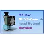 Хотэнд Космос Mellow NF V6-Zone  J-head Hotend Bowden